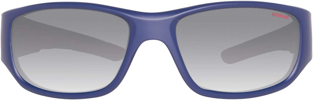 Polaroid Unisex-Erwachsene P0212 Y2 FLL 54 Sonnenbrille, Blau (Matte Blue E/Grey Pz)