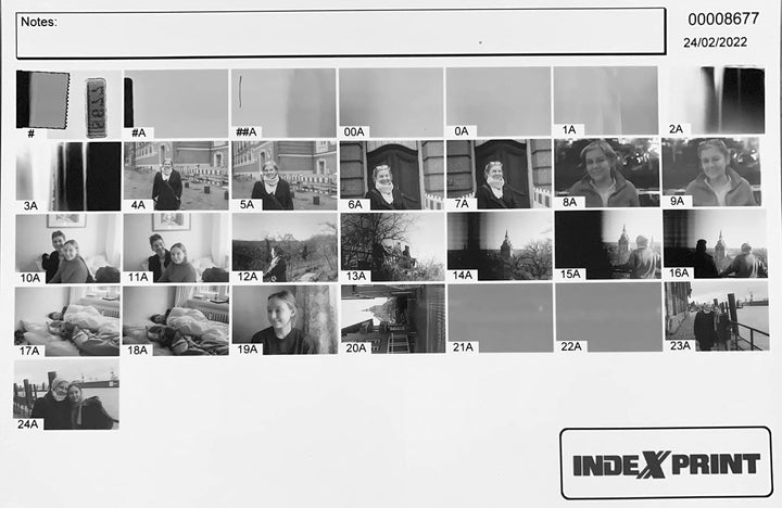 Schwarz/Weiss Foto Komplett Entwicklung per Post - für Kleinbild Schwarz/Weiss Negativ Film bis zu 3