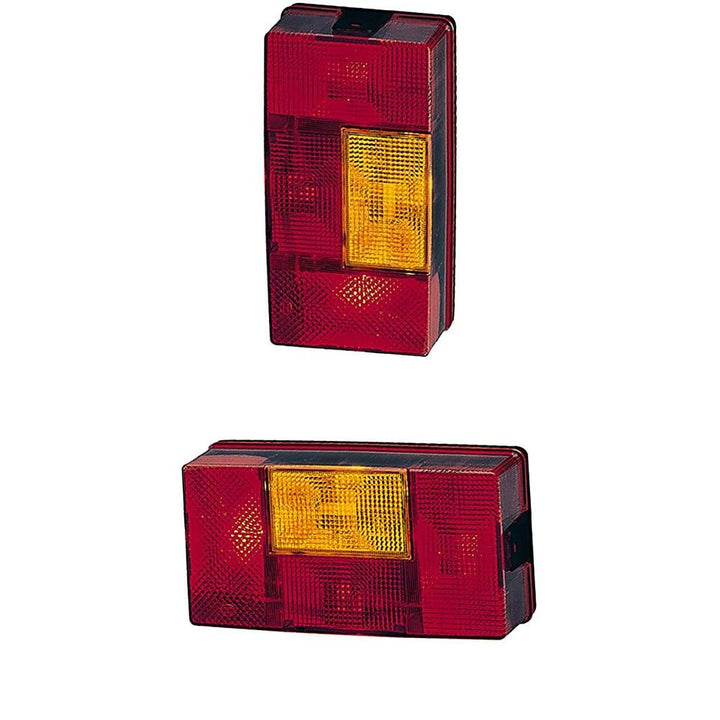 HELLA 2SD 006 040-131 Heckleuchte, links, 12V + Heckleuchte, rechts, 12V Heckleuchte (Links + Rechts