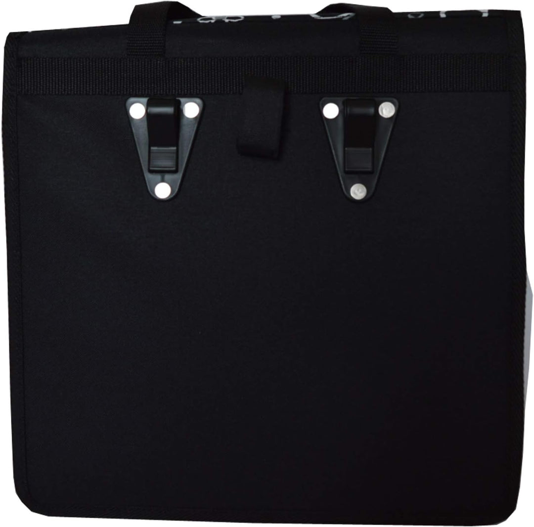 FAHRRADTASCHE 26" 28" Erwachsene Satteltasche Gepäckträgetasche Doppel 2x15l / Einzelne 1x15l (26. U
