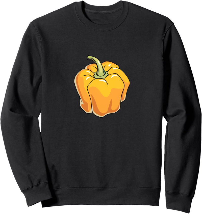 Gelber Pfeffer Sweatshirt