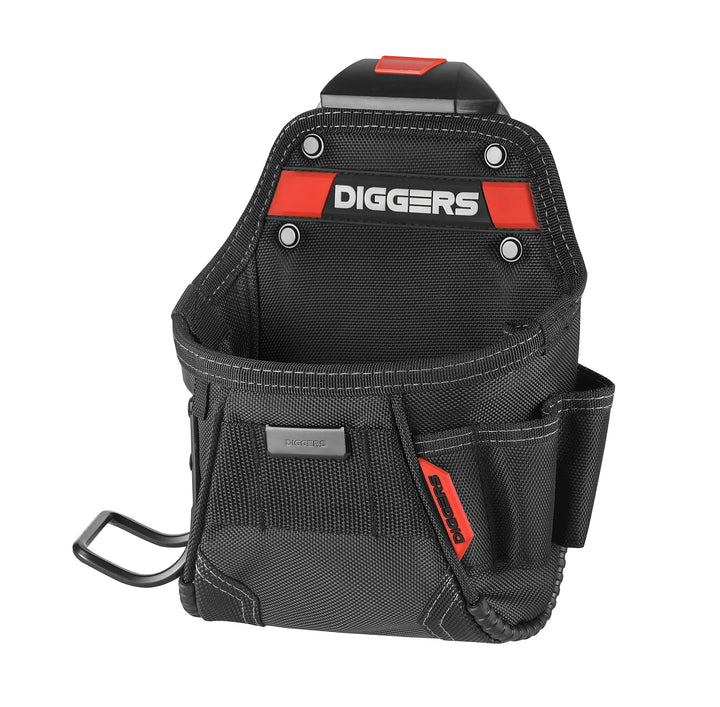 Diggers Tools - Allrounder M Werkzeugtasche - [ Profi Quick Klik System ] Flexibel Kombinierbare Wer
