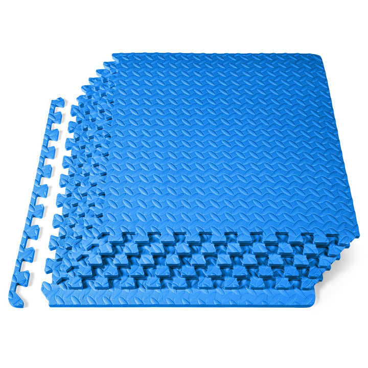 ProsourceFit Puzzle Exercise Mat ½ in, Eva Interlocking Foam Floor Tiles for Home Gym, Mat for Home