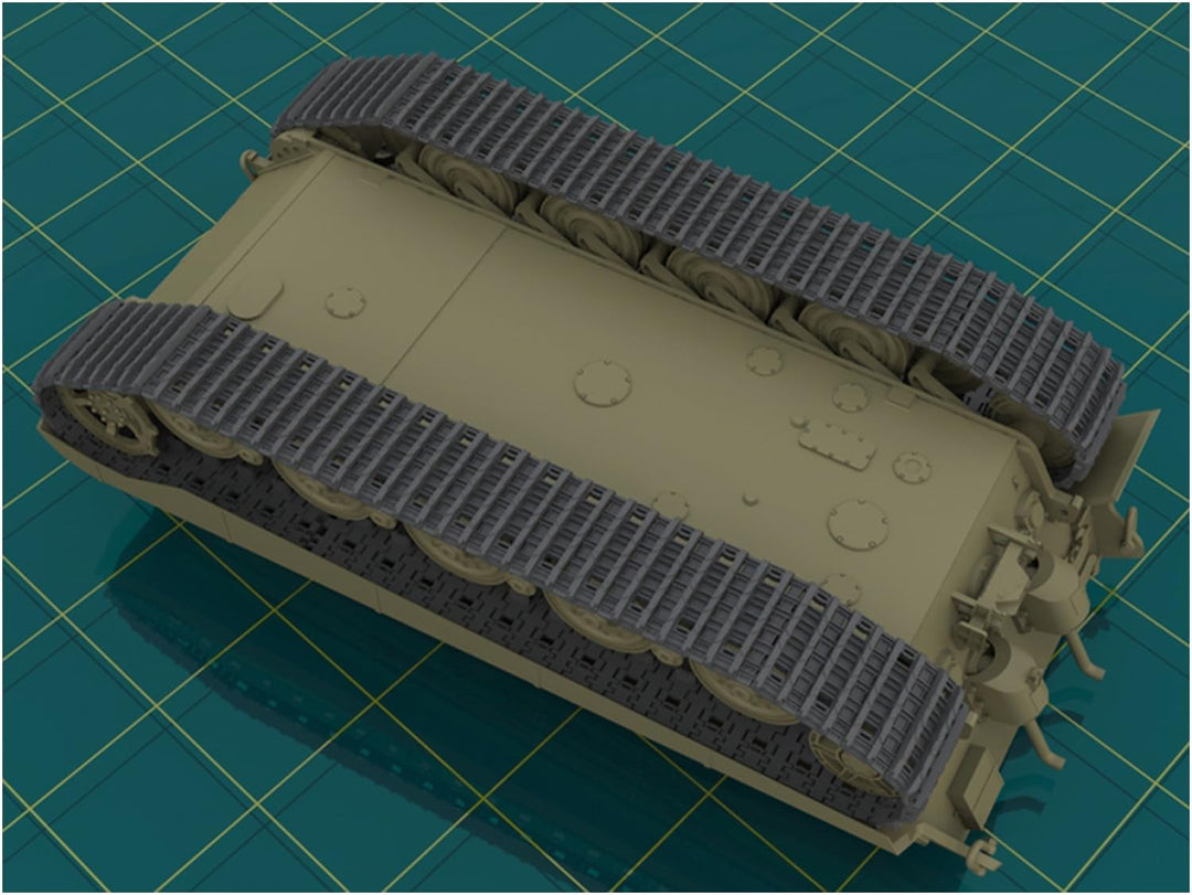 ICM 035363 Modellbau, Hobby, Zusammenbau, detailliert, schwarz