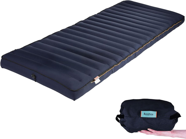 Human Comfort Luft Bett Chatou Isomatte Kasten Matratze Gäste 100% Baumwolle Grün