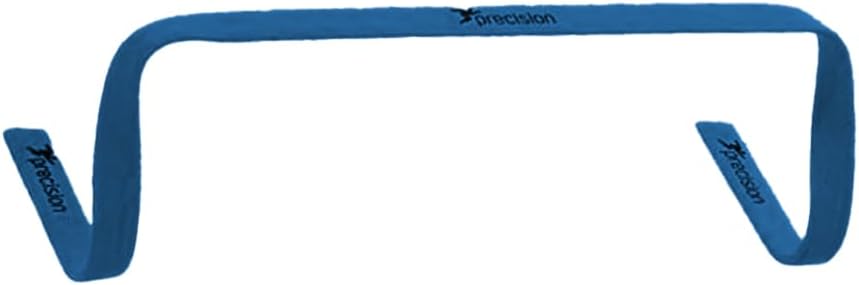 Precision Präzisions-Hürden-Set, flach, 6 Stück, Black, Gray Schwarz, Schwarz