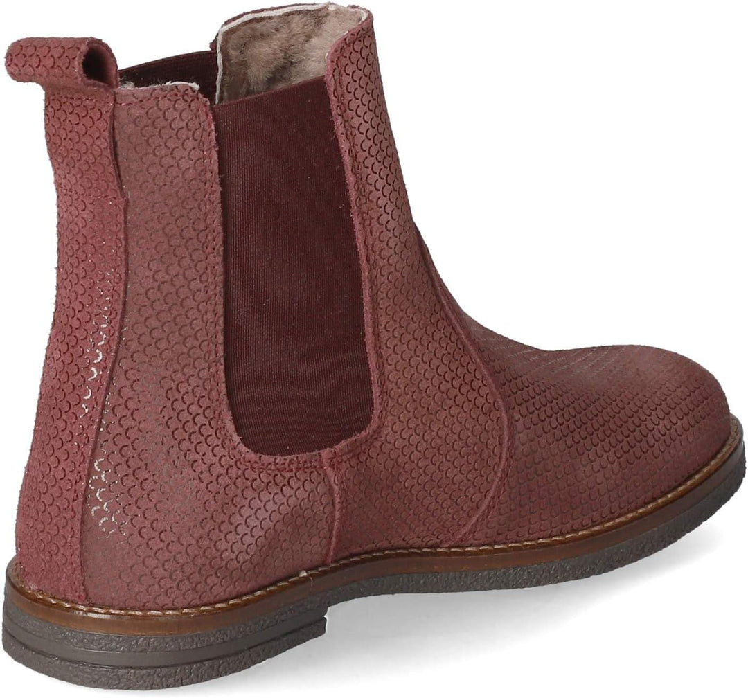 Bisgaard Mädchen Madia Lamb Fashion Boot 28 EU Blackberry, 28 EU Blackberry