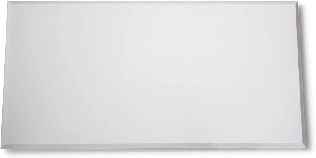 Schallabsorber 18 Stück je 100x50x5cm Akustikdämmplatte Lärmreduktion aus Schaumstoff mit Fase, schw