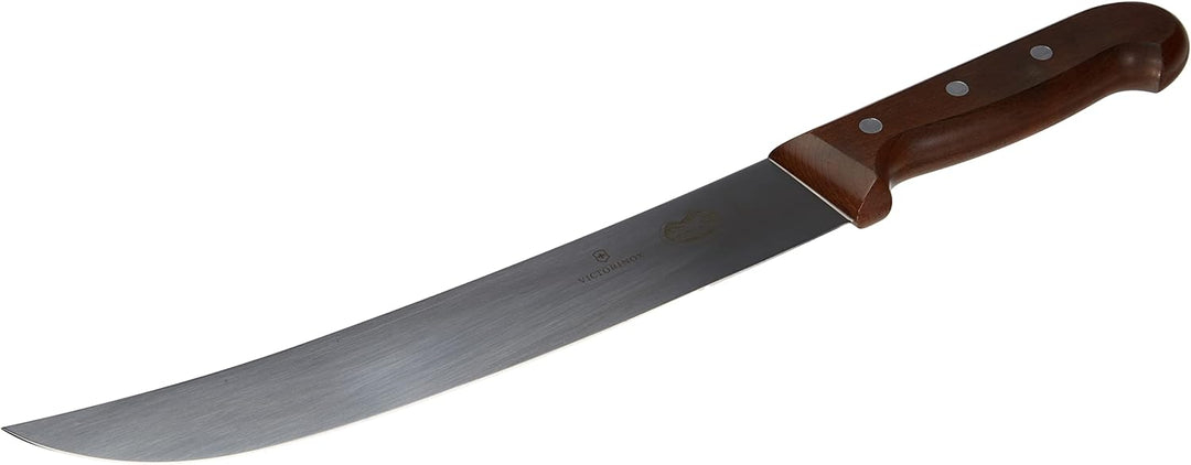 Victorinox, 5.7300.25, Wood, Schlachtmesser, Extra scharfe Klinge, mit geradem Schliff, mit edlem Ho