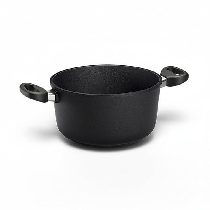 Hoffmann Kochtopf STONIQ, Handgegossen, Made in Germany, IQ-SHIELD Antihaftbeschichtung, PFAS-frei,