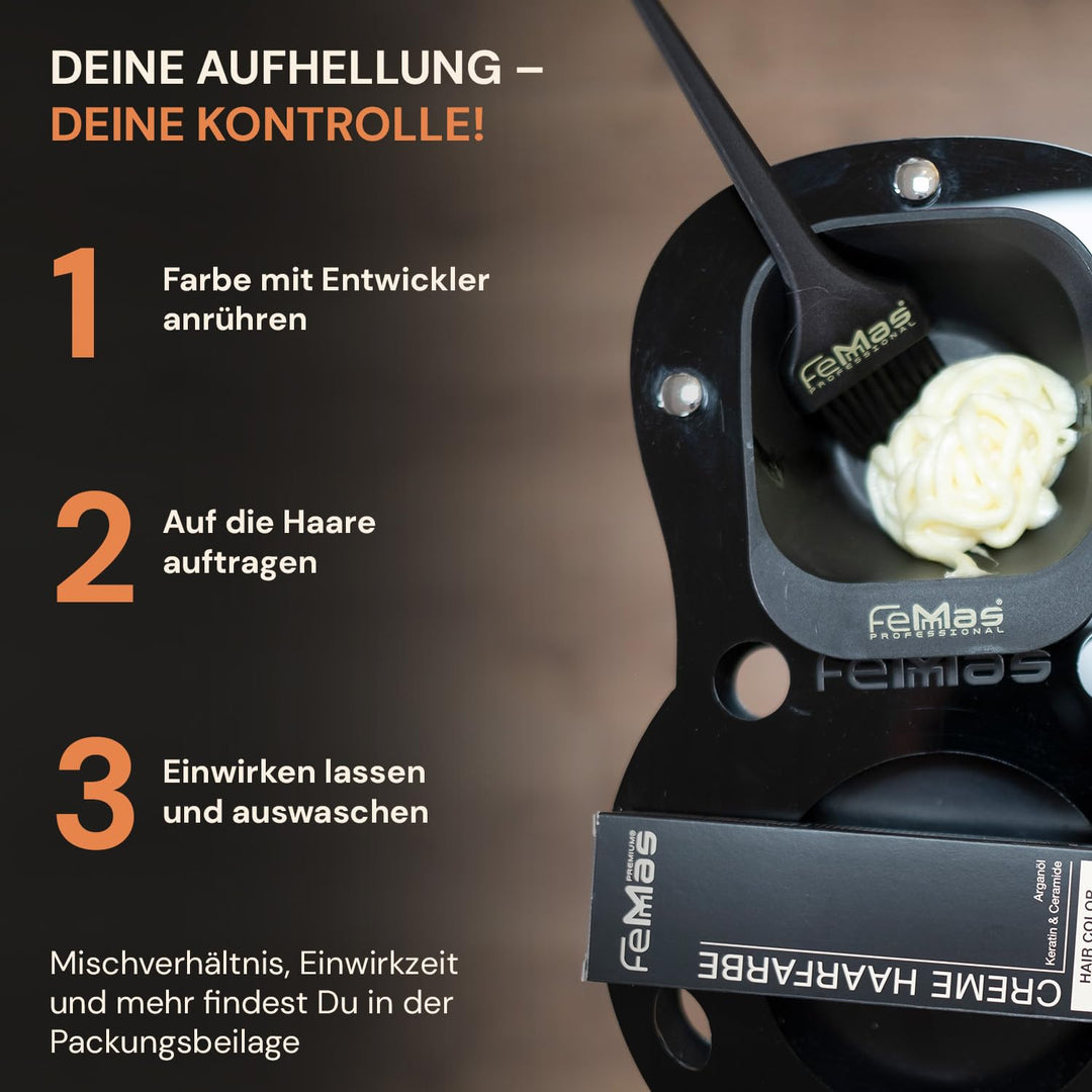 FemMas Oxycreme in 3% 5000 ml I Oxidationsmittel zum Haare färben & Tönen I Leichte Anwendung & opti