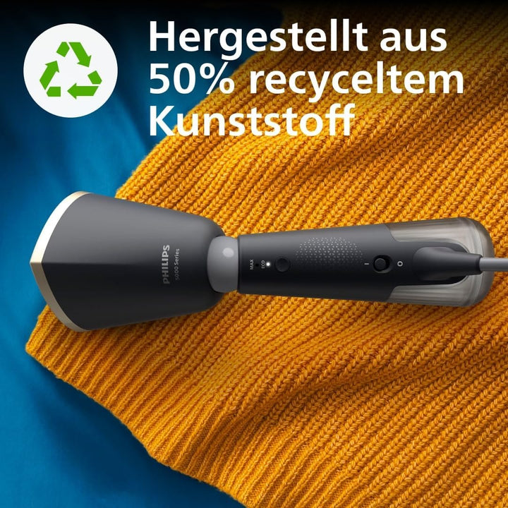 Philips Dampfglätter 5000-Serie – 35 Sekunden Aufheizen, kontinuierlicher Dampf, zwei Wassertanks, E