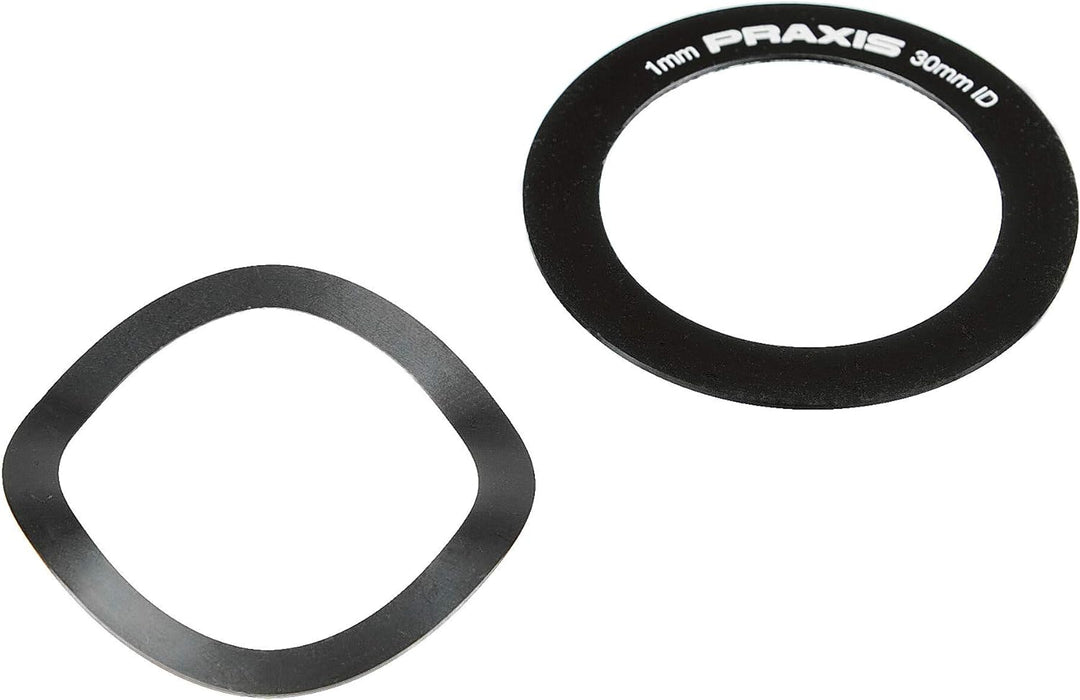 Praxis Unisex – Erwachsene Uhrwerk für Kurbelgarnitur Pin M30, T47 I.B. (Innenlager), 68/73 mm, Stah