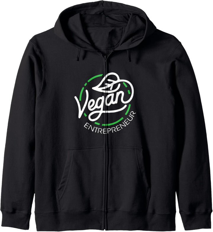 Vegan Entrepreneur Business Owners - Vegan Day - Vegetarian Kapuzenjacke