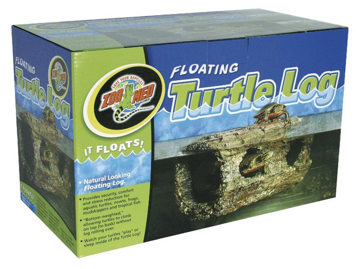 Zoo Med TA-40E Floating Turtle Log, schwimmendes Versteck für Wasserschildkröten, Amphibien