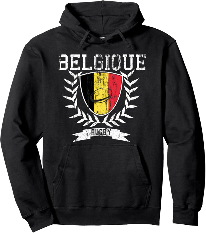 Belgien rugby-trikot 2021 Rugby Pullover Hoodie