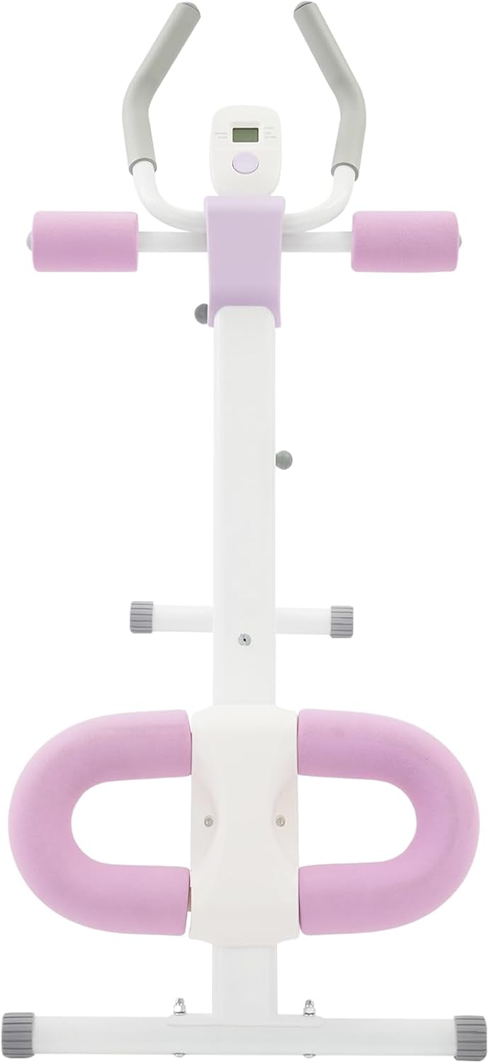 Bauchtrainer für Zuhause Klappbar Bauchmuskeltrainer mit 2 Winkelverstellstufen &amp; 5 Höhenverstellstu