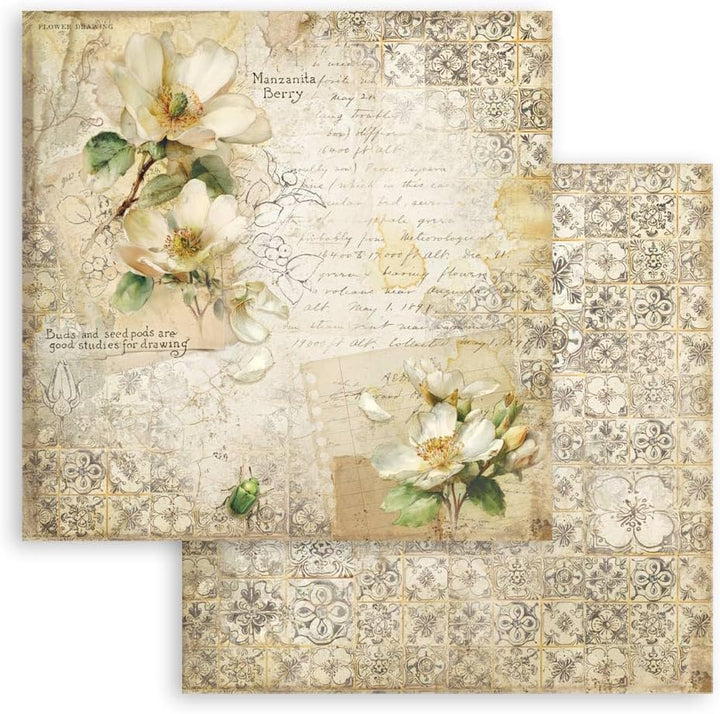 Stamperia - Scrapbook Paper Pad for Scrapbooks, Albums, Cards, Bullet Journals and More, Acid Free,
