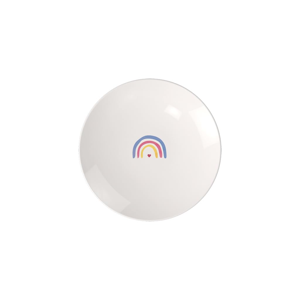 Villeroy & Boch – With Love Frühstücks-/ Dessertteller "Be Happy" Weiss, Spülmaschinenfest, Mikrowel