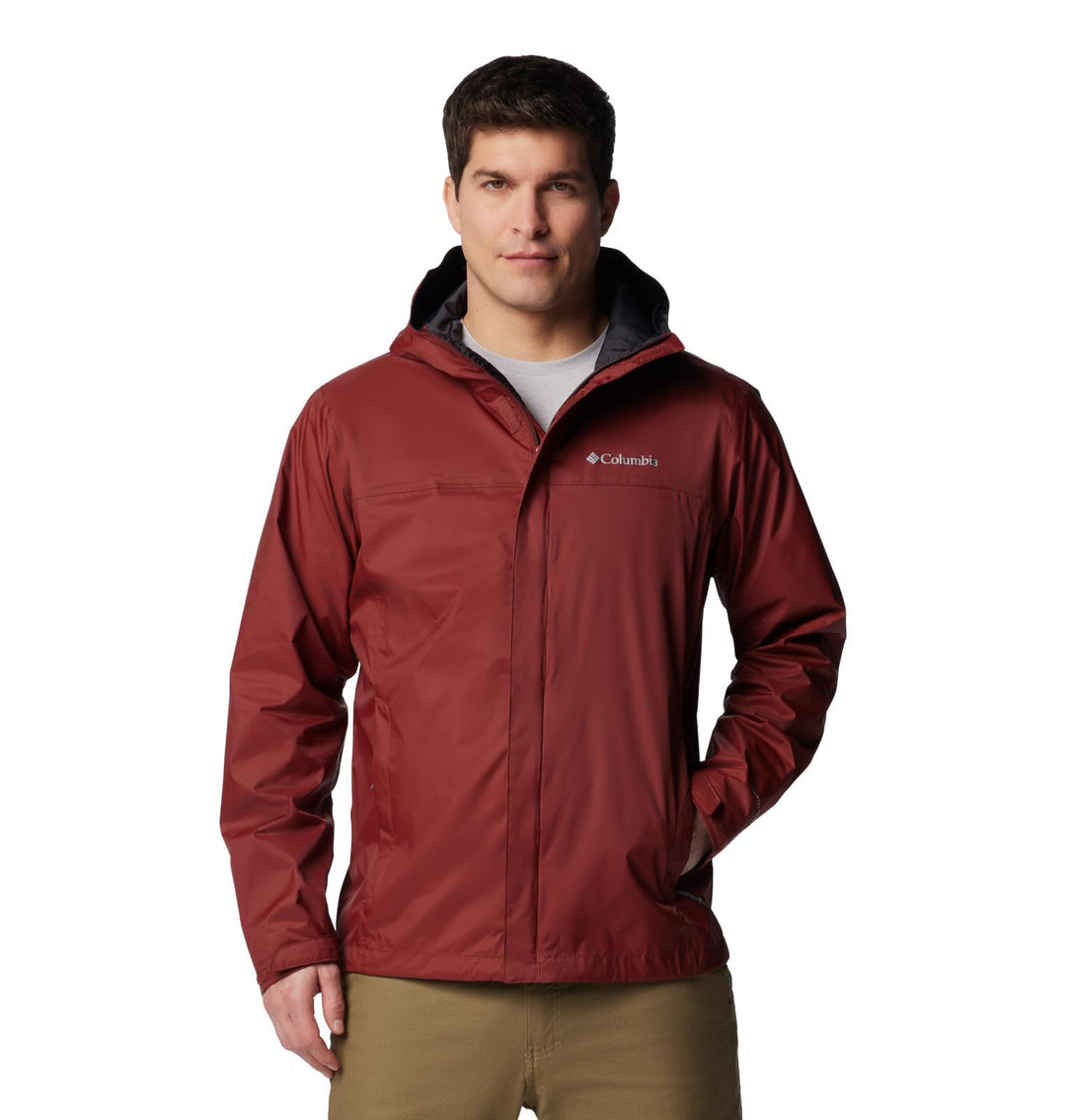 Columbia Herren Watertight Ii Front-Zip Hooded Rain Jacket Regenjacke S Gewürz, S Gewürz