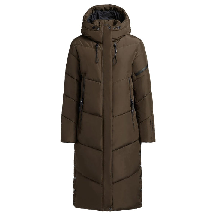 khujo Damen Steppmantel Sonje 5 XS Ran-gre Braun, XS Ran-gre Braun