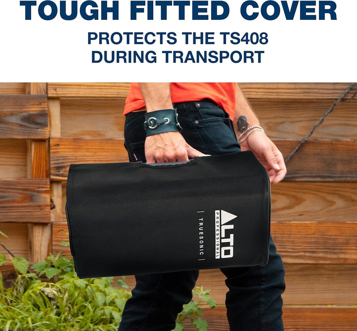 Alto Professional TS408 Cover – Langlebige Schutzhülle für TS408 aktiven PA-Lautsprecher, TS408