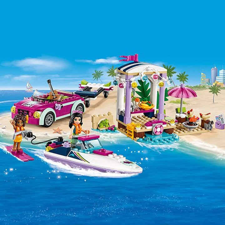 LEGO Friends 41316 - Andreas Rennboot-Transporter