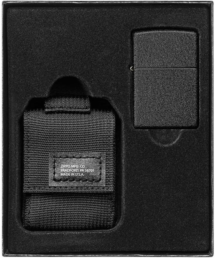 Zippo Beutel Schwarz, Schwarz