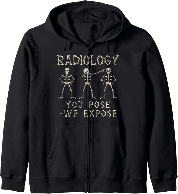 Radiologe Lustig Dabbing Skelett Röntgen Radiologie Geschenk Kapuzenjacke