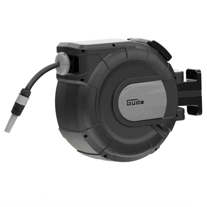 Güde Automatik Schlauchtrommel 30-2-2 1/2 (180° schwenkbar, zur Wandmontage, 30 m Schlauch, Wassersp