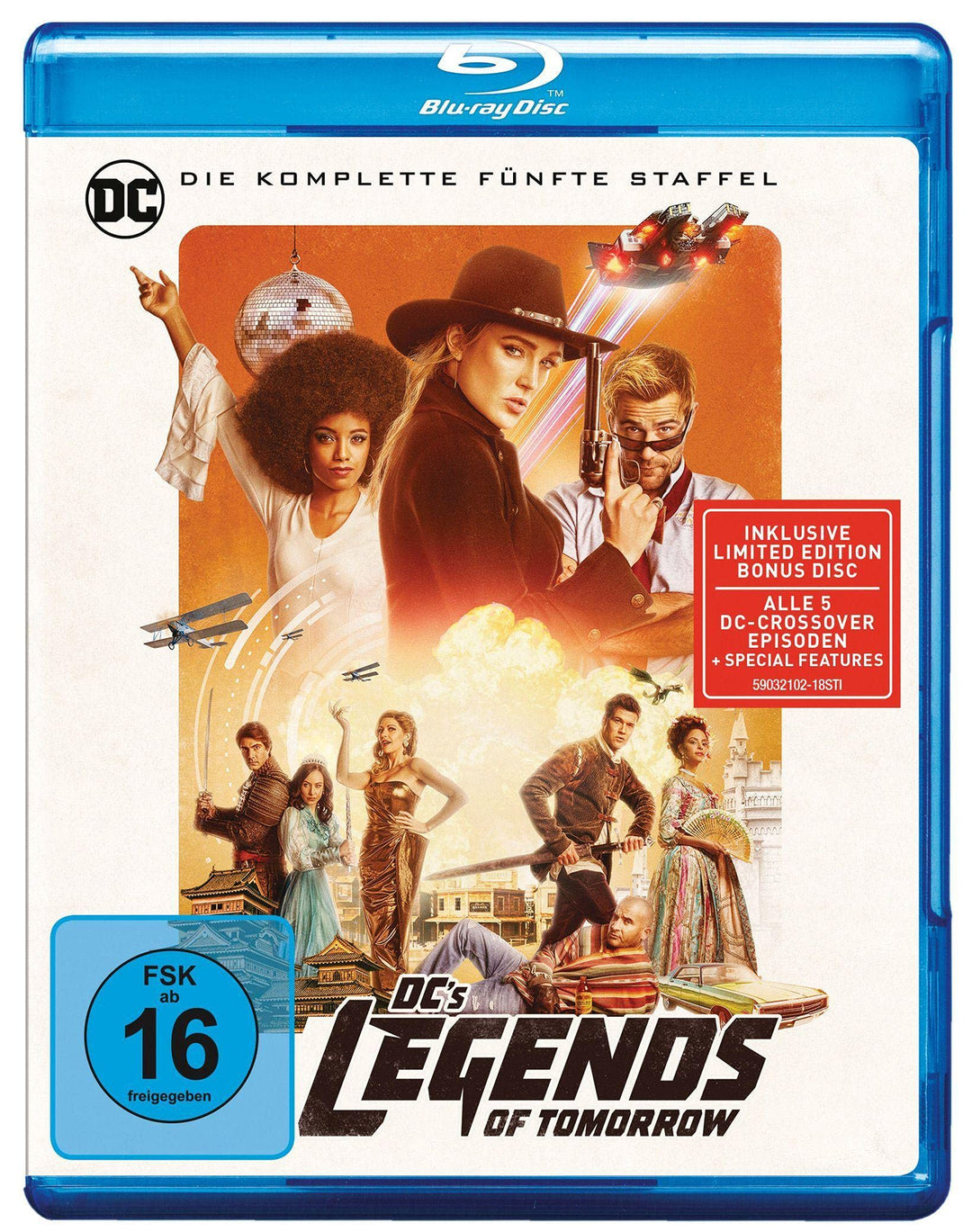 DC's Legends of Tomorrow: Staffel 5 [Blu-ray], Blu-ray