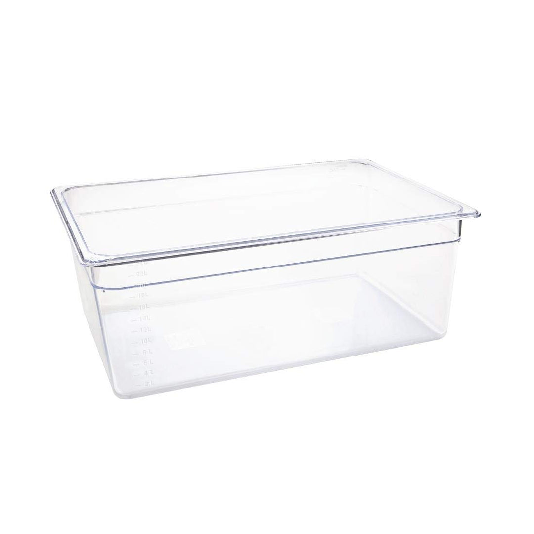 Vogue U227 Polycarbonat GN-Behälter, 1/1 Grösse
