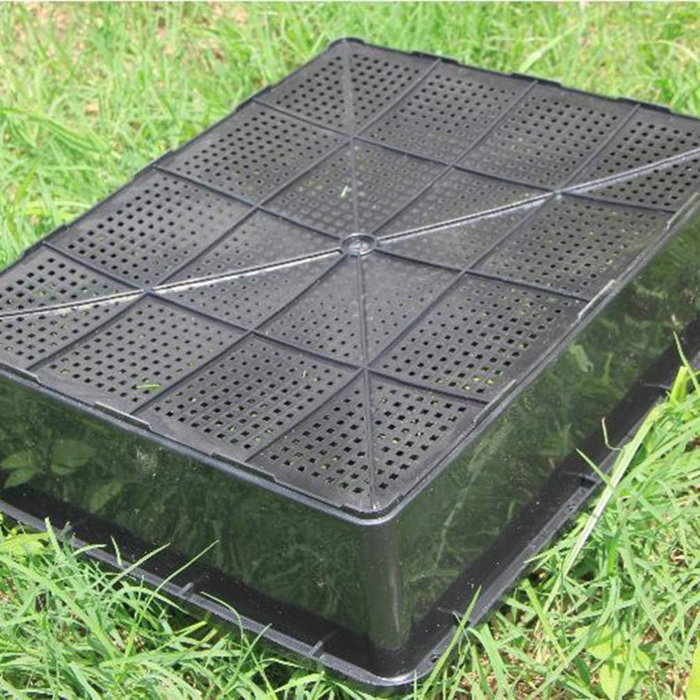 HEMOTON Anzuchtkasten Zimmergewächshaus 20pcs Kleine Anzuchttöpfe mit Deckel Pflanzen Anzucht Topfpl