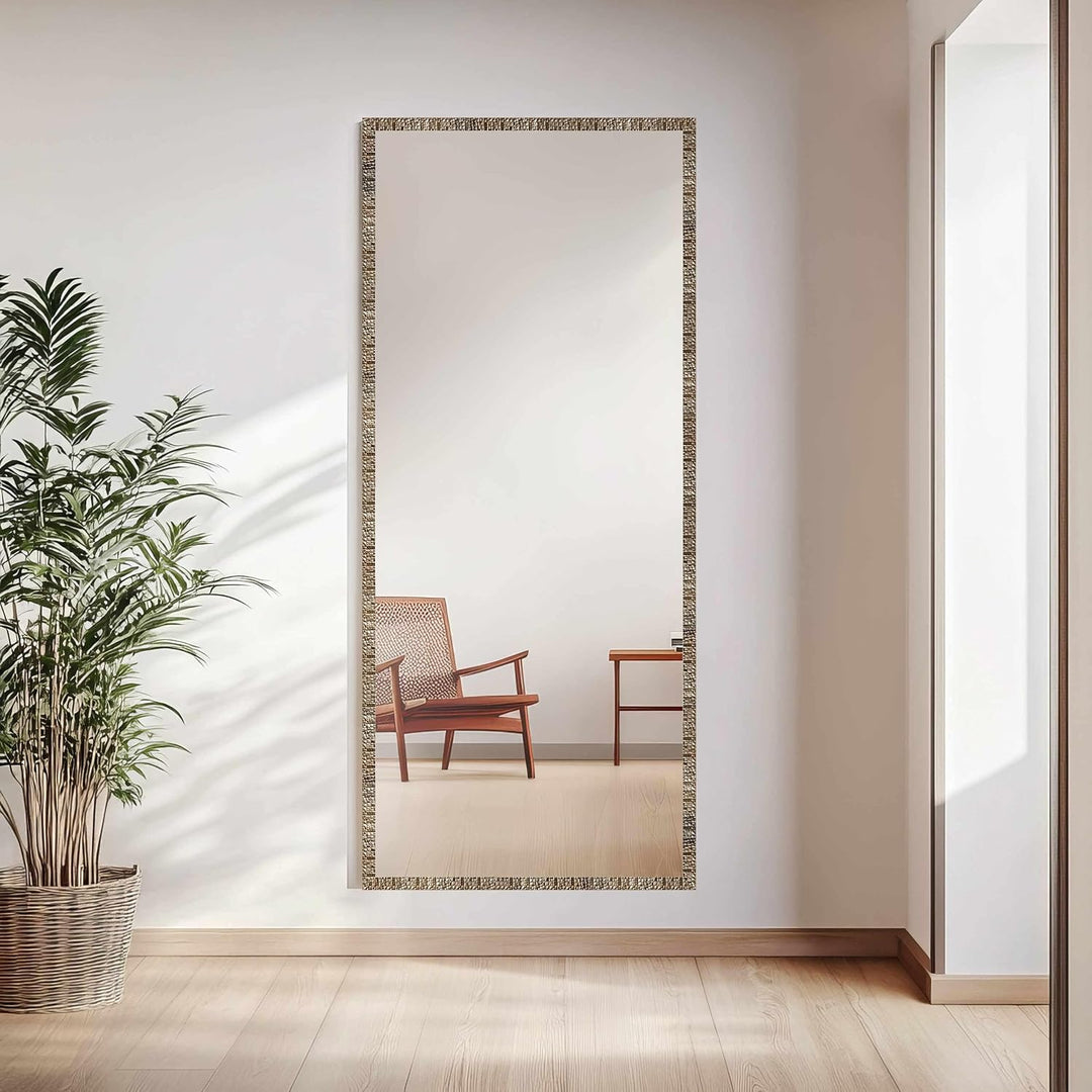 nielsen HOME Wandspiegel Florentina, Bronze, Kunststoff, ca. 50x70 cm Bronze 50 x 70 cm, Bronze 50 x