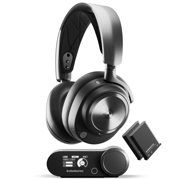 SteelSeries Arctis Nova Pro Wireless - Multi-System Gaming-Headset – Hi-Fi-Treiber – Active Noise Ca