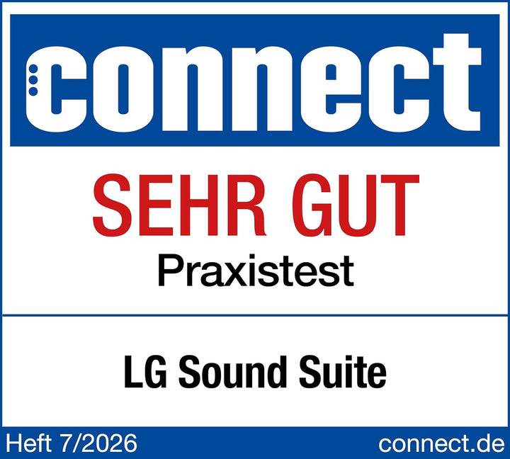 LG Sound Suite Subwoofer W7 (220 Watt) mit Dolby Atmos FlexConnect-Technologie (8-Zoll-Treiber, WLAN