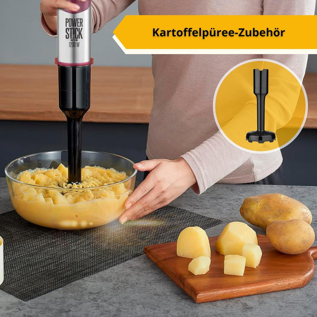 Nuevo Handmixer mit maximaler Leistung 1200 W. Batimatic Power Stick Plus von XSQUO Useful Tech… (PA