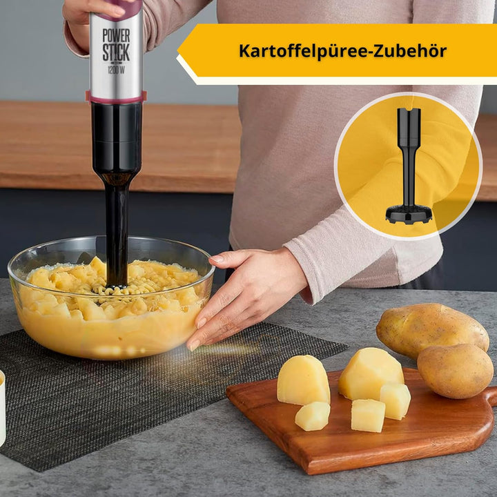 Nuevo Handmixer mit maximaler Leistung 1200 W. Batimatic Power Stick Plus von XSQUO Useful Tech… (PA