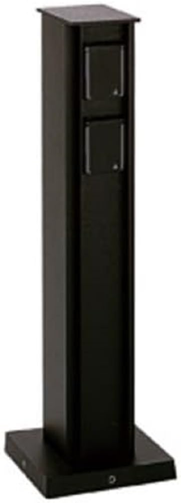 ALBERT 662106 Steckdosensäule schwarz