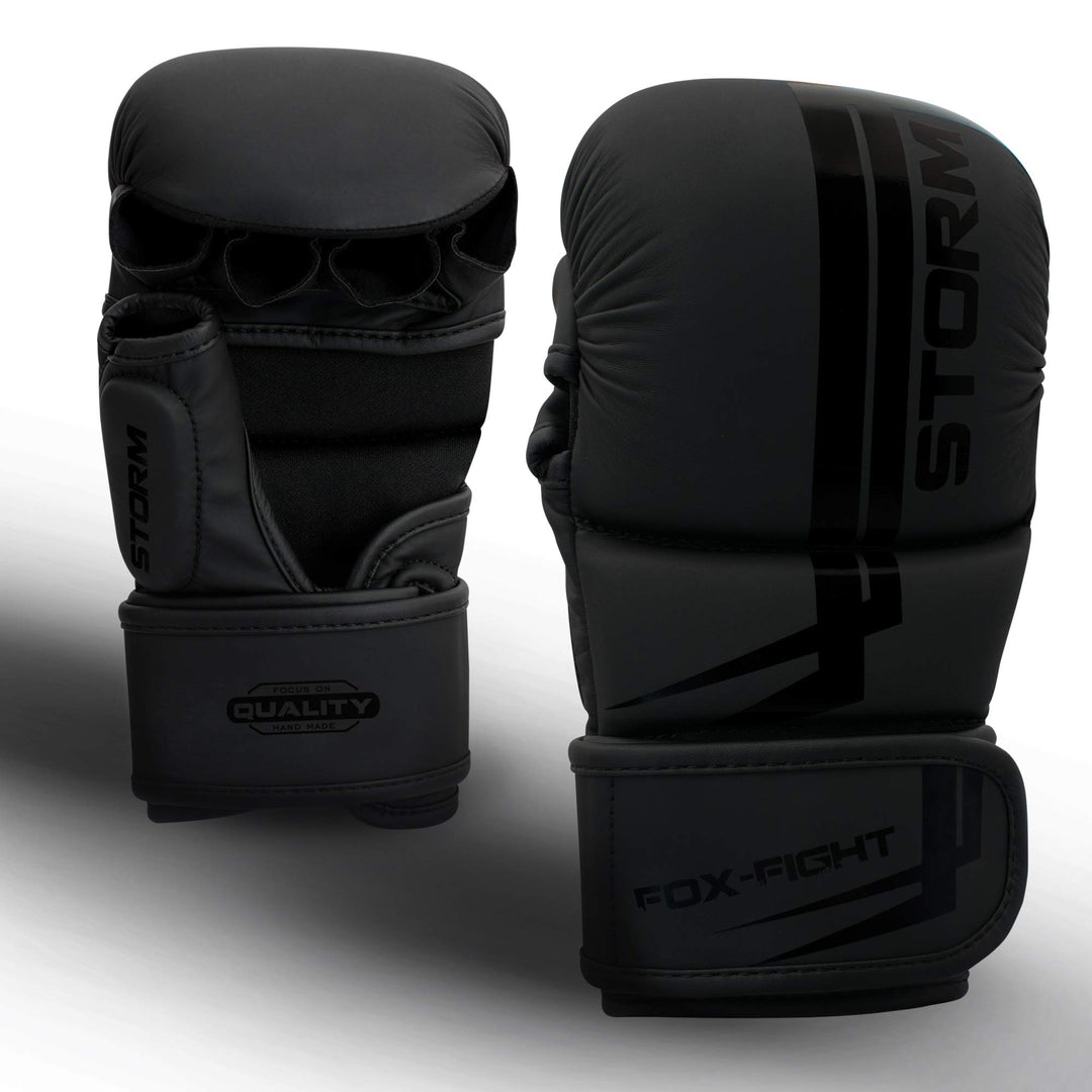 FOX-FIGHT Storm MMA Sparring Handschuhe Shooto Kampfsport Boxsack Sparring Freefight Sandsack Traini