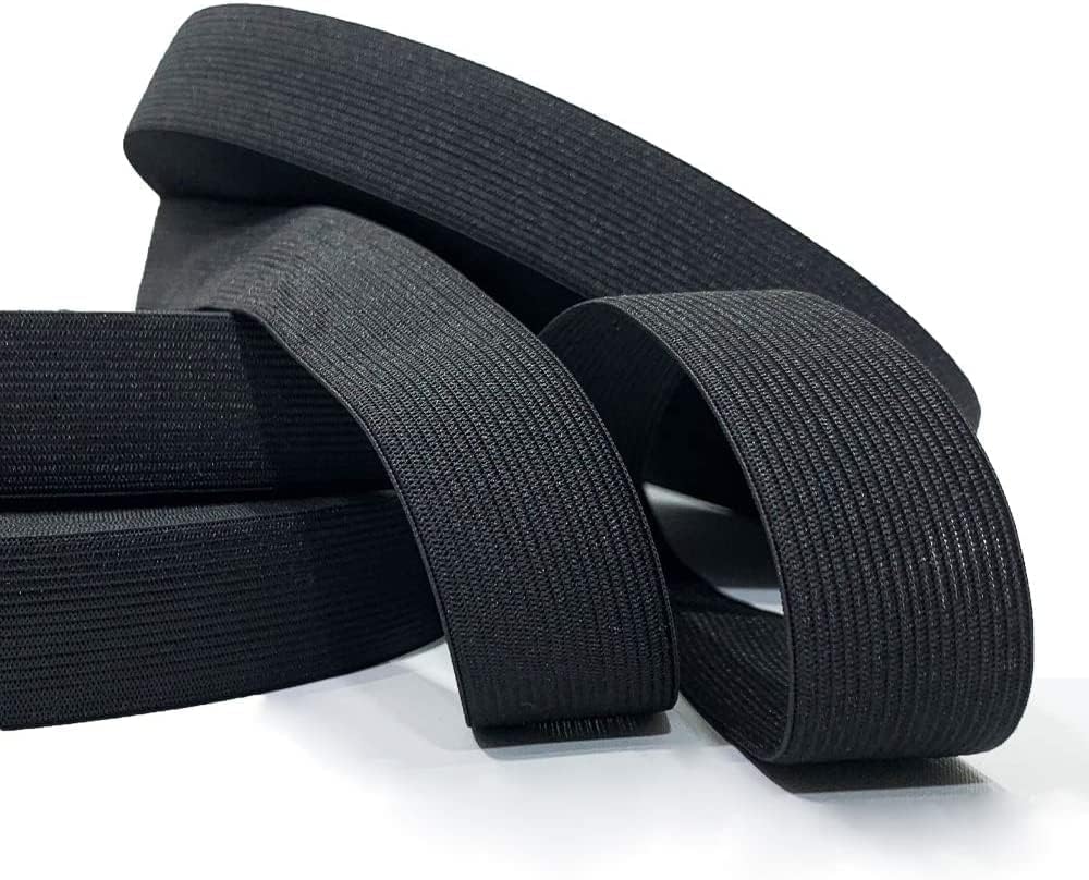 100 Meter Gummiband auf Rolle, Breite 8 mm, elastisches Nähband, Gummiband zum Nähen auf Kleidung un