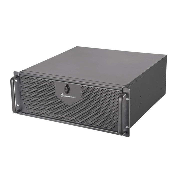 SilverStone Technology RM42-502, 4U Rackmount-Server Gehäuse, 240mm AIO, USB Typ-C, Kensington Schlo