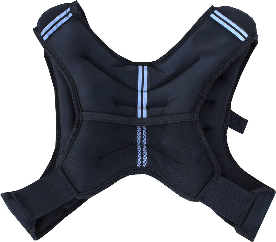 Lisaro Gewichtsweste 5-kg | ideal für Lauf Training | Gewichtsweste X-Style | Trainingsweste für Fit