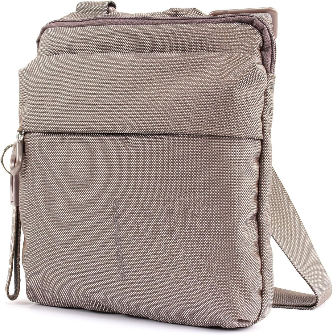 Mandarina Duck Damen Md 20 Umhängetasche 21,5x23x4 (L x H x W) Taupe, 21,5x23x4 (L x H x W) Taupe