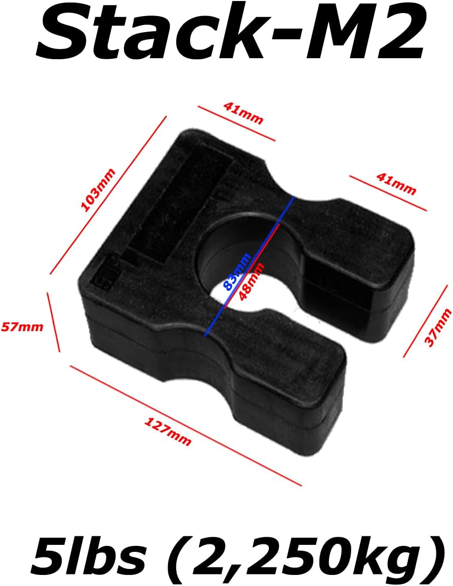 POWER-XTREME Abstufungsadapter für Body-Solid-Steckgewichtspakete | Weight Stack Adapter Plate | Var
