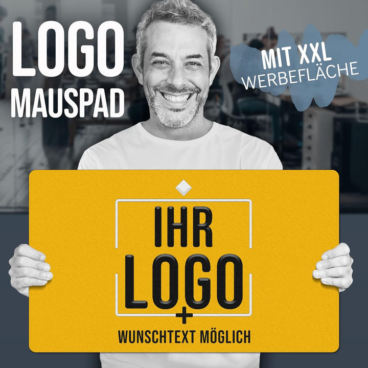 Print Royal PR XXL Mousepad mit Logo und Text selbst gestalten - Personalisierte Geschenke für Chef