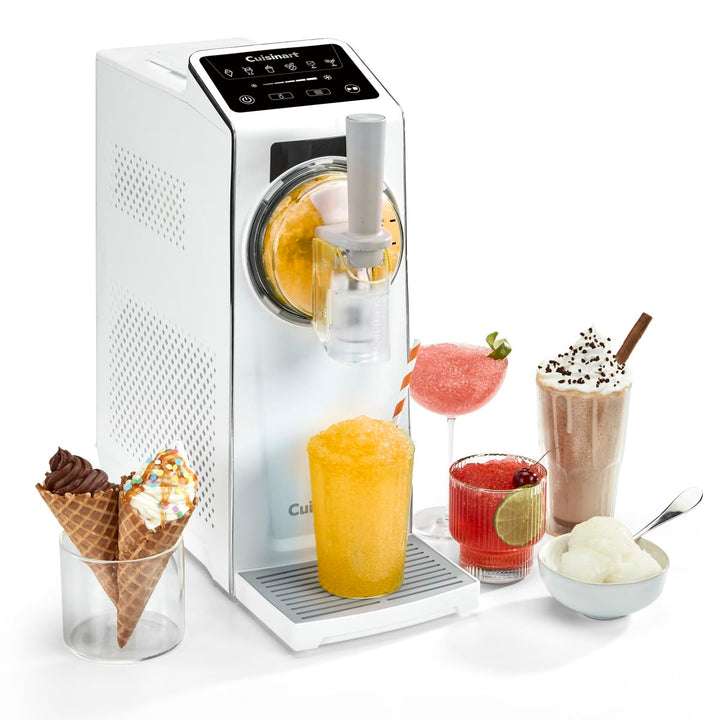 Cuisinart Frost Fusion – Gefrorene Getränke und Softeis in einem Gerät | 6 Voreinstellungen | Slushi