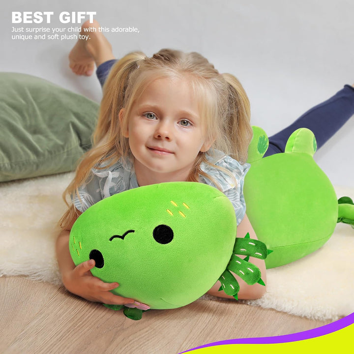 shownicer Plüschtier Axolotl Kuscheltier Stofftier Kawaii Axolotl Plüsch, Axolotl Plüschkissen Spiel