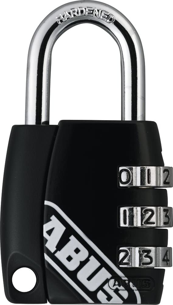 ABUS Zahlenschloss 155/30 - Vorhängeschloss mit Zinkdruckguss-Gehäuse - Kofferschloss / Spindschloss