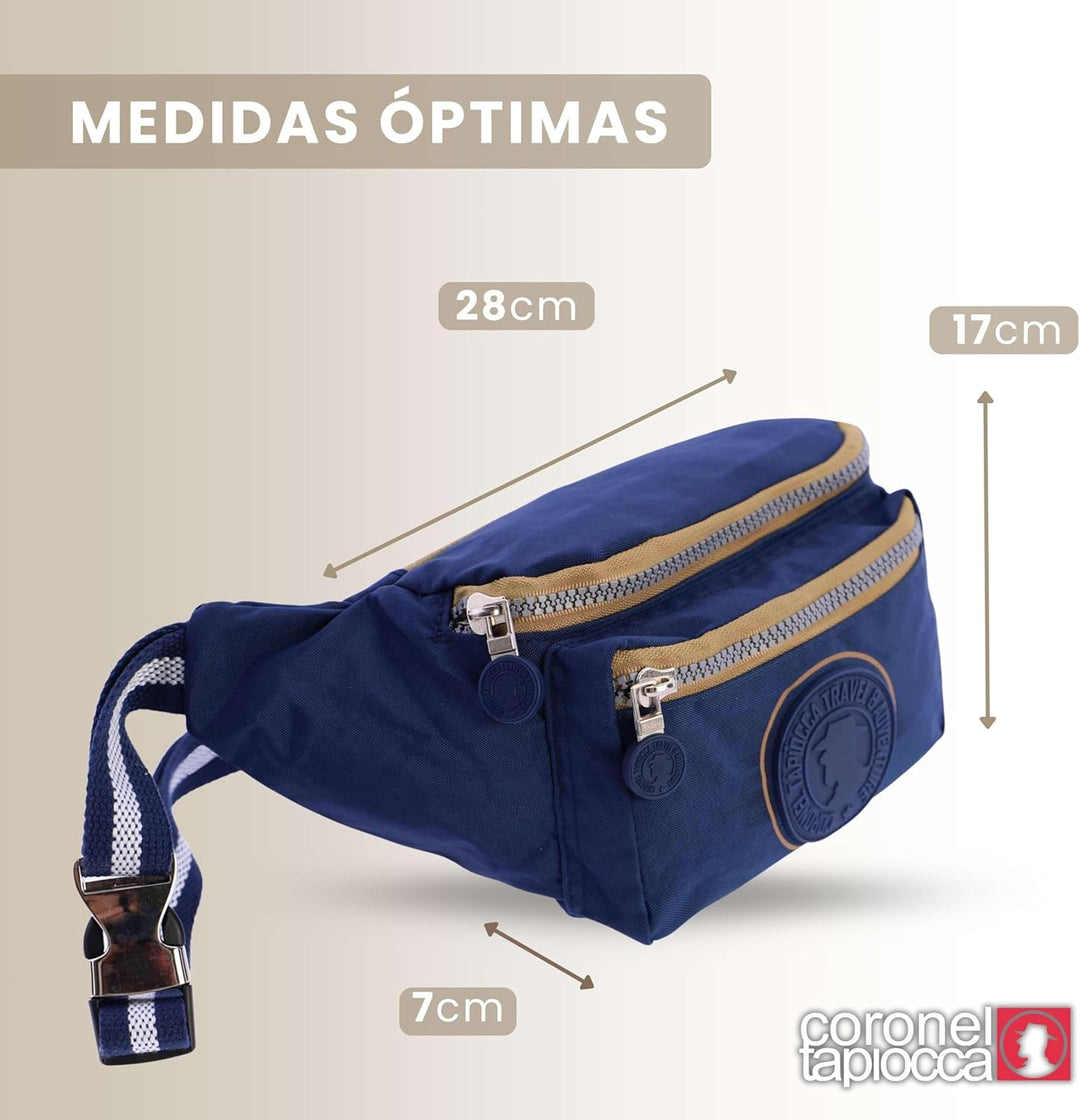 CORONEL TAPIOCCA Bauchtasche Mode Damen Wasserdicht Gürteltasche Outdoor Hüfttasche Damen Bauchtasch